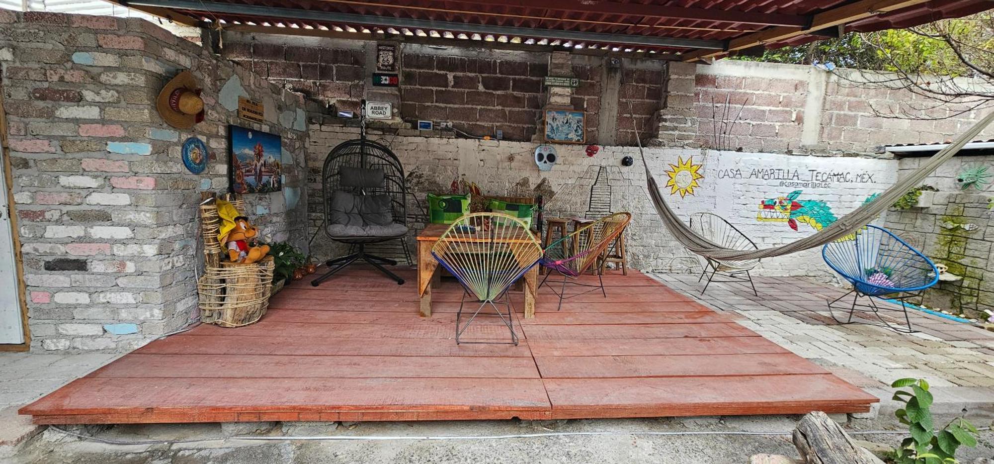 Casa Amarilla Tecamac Hotel Santa Cruz Tecamac Buitenkant foto